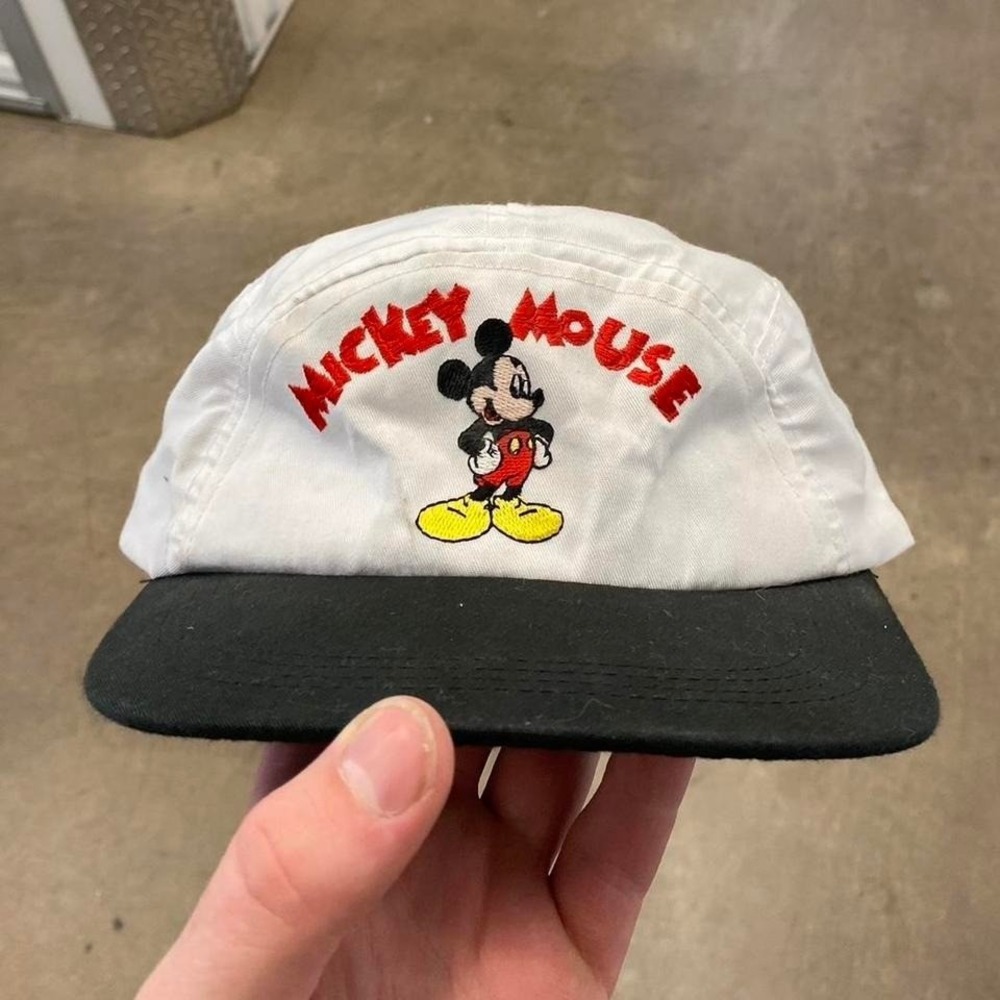 Vintage 90s Disney Mickey Unlimited Mickey Mouse Strapback Hat